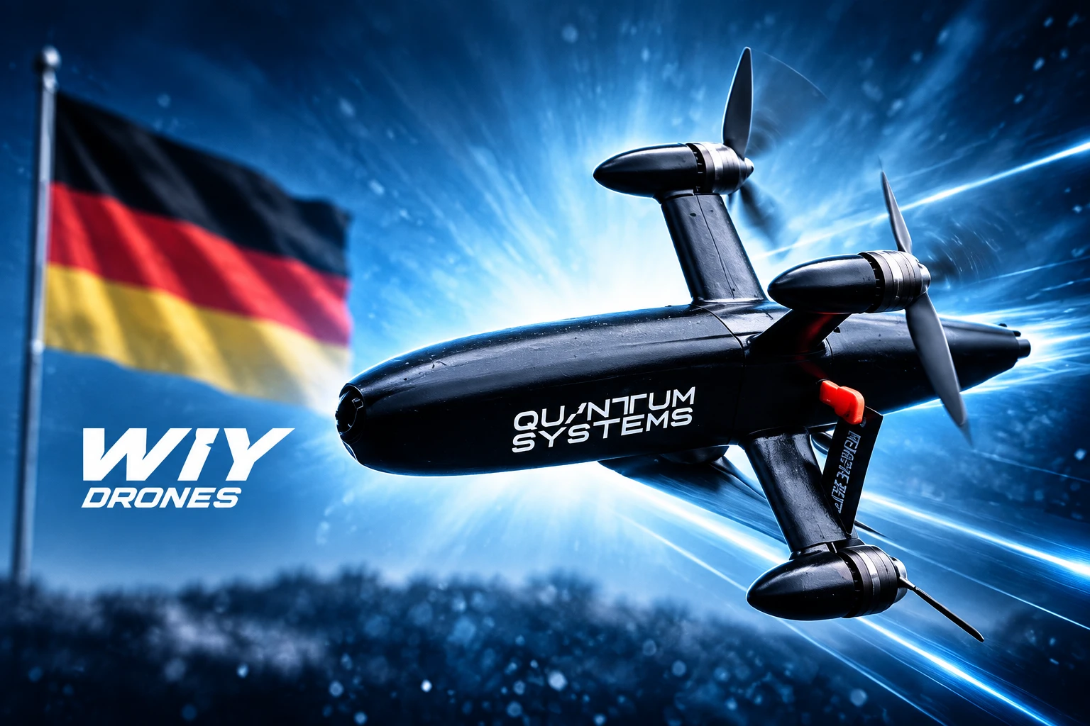 Germany funds Ukraine-built Quantum Systems interceptor drones