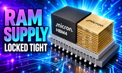 Micron RAM supply locked tight through 2028