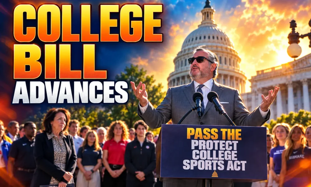 Protect College Sports Act Senate cloture athlete pay cap