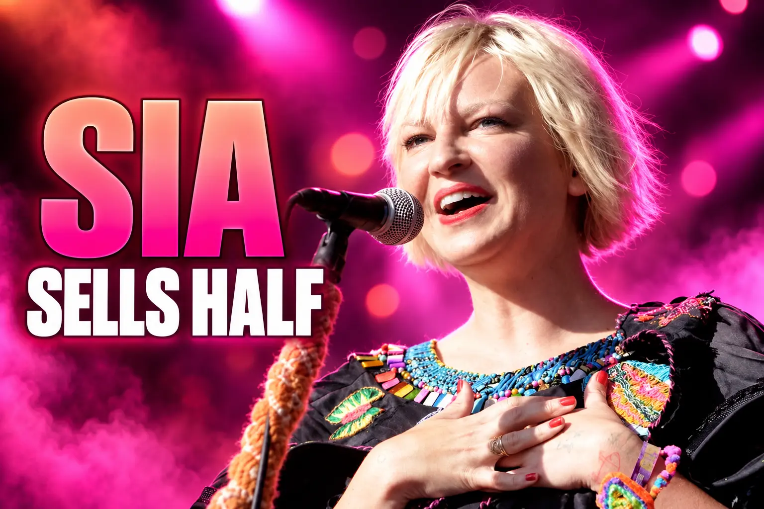 Sia catalog sale Pophouse $180 million keeps likeness