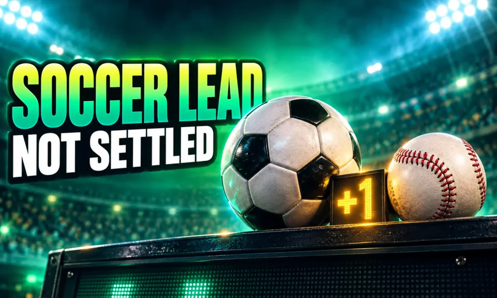 soccer one-point lead over baseball not settled 2026