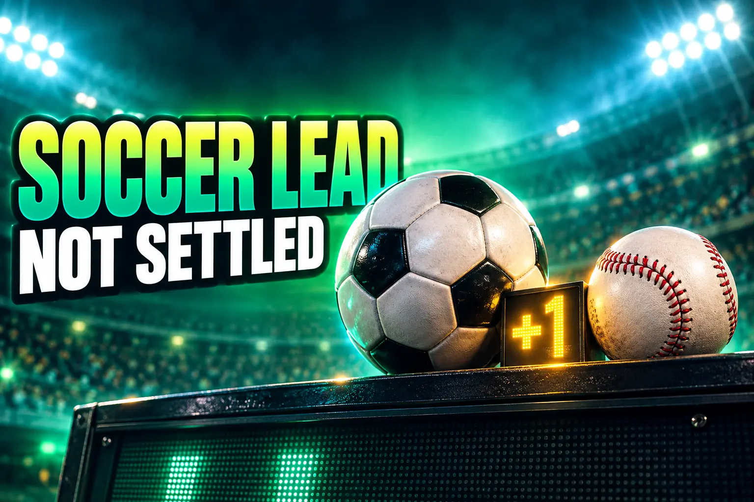 soccer one-point lead over baseball not settled 2026